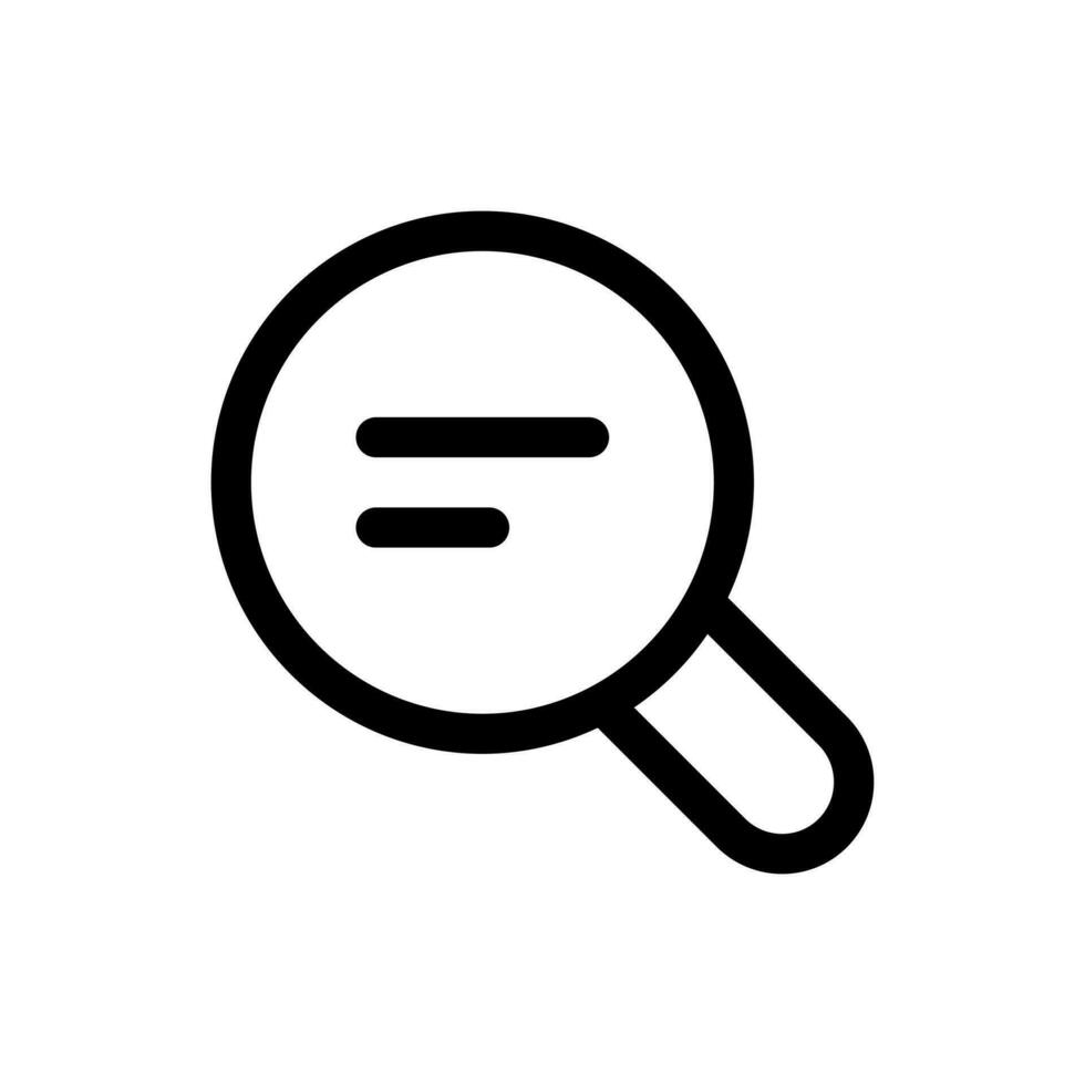 Investigation icon in trendy flat style isolated on white background. Investigation silhouette symbol for your website design, logo, app, UI. Vector illustration, EPS10.