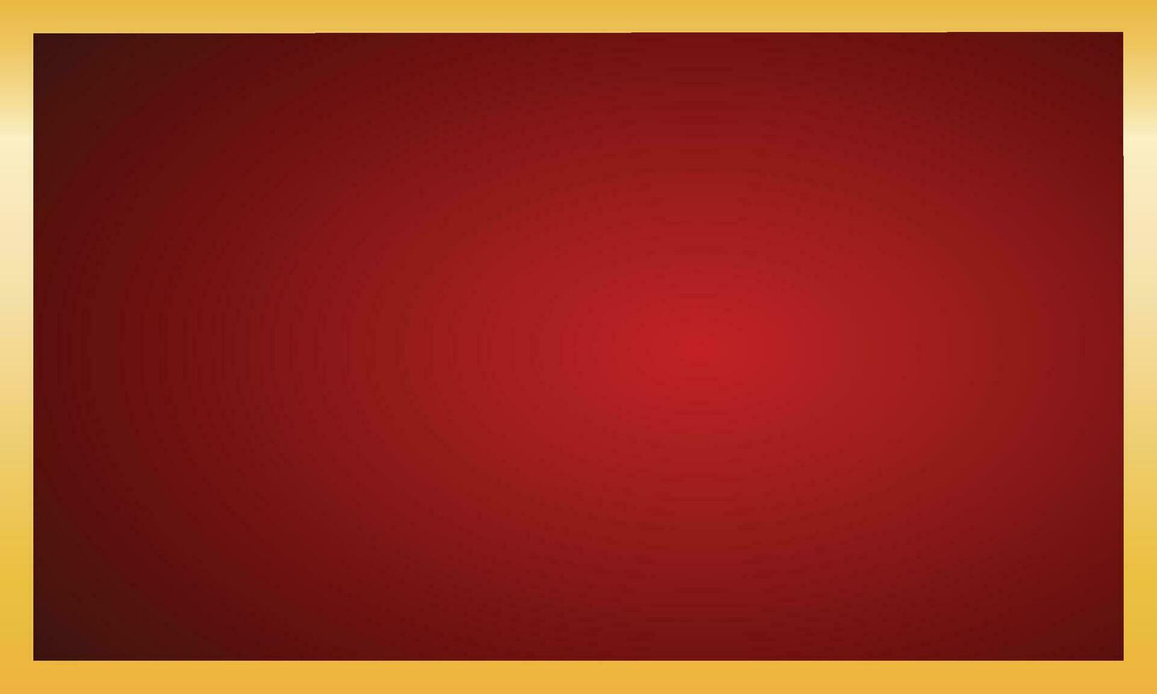 Vector golden frame design with red background