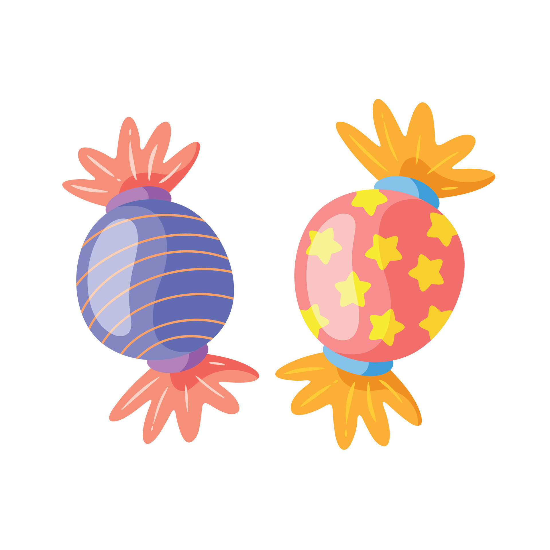 Candy vector isolated icon. candy emoji illustration. candy vector