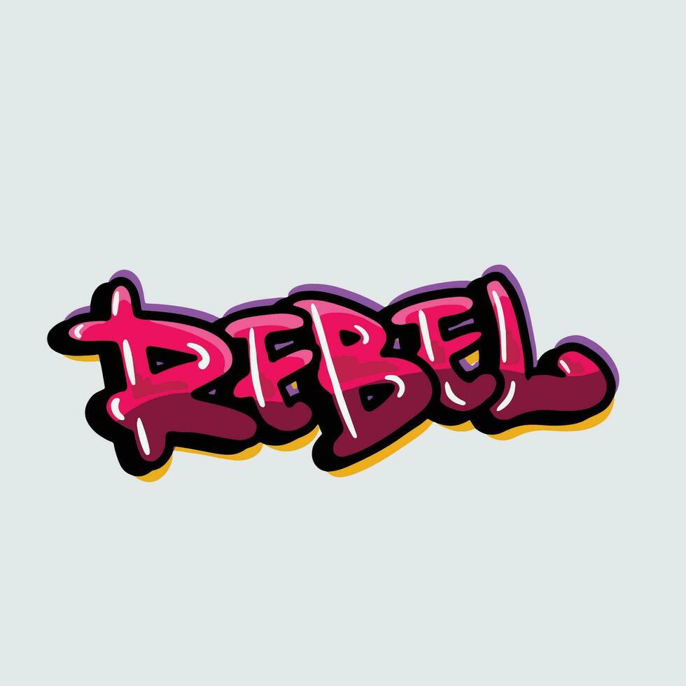 graffiti vector tagging letter word text street art mural