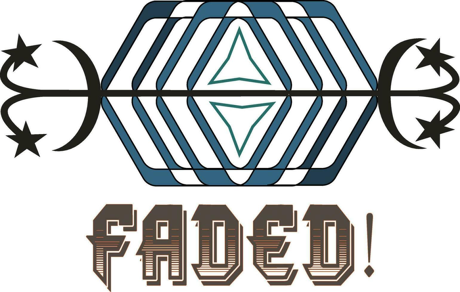 Tribal Design Elements for vinyl cutting. vector
