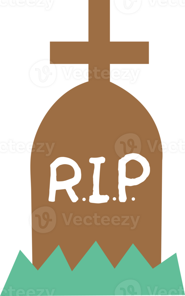 A brown tombstone png