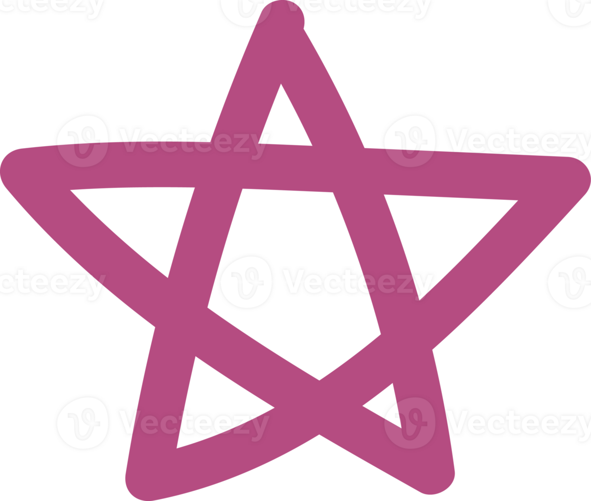 a purple star png