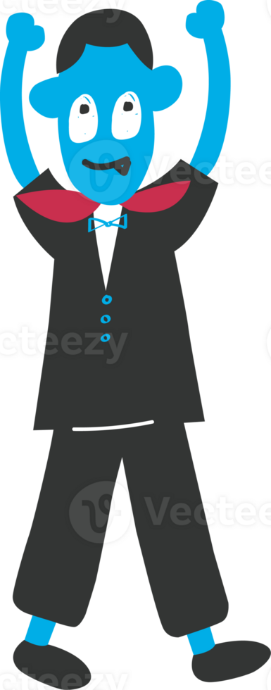 a vampire hold something png