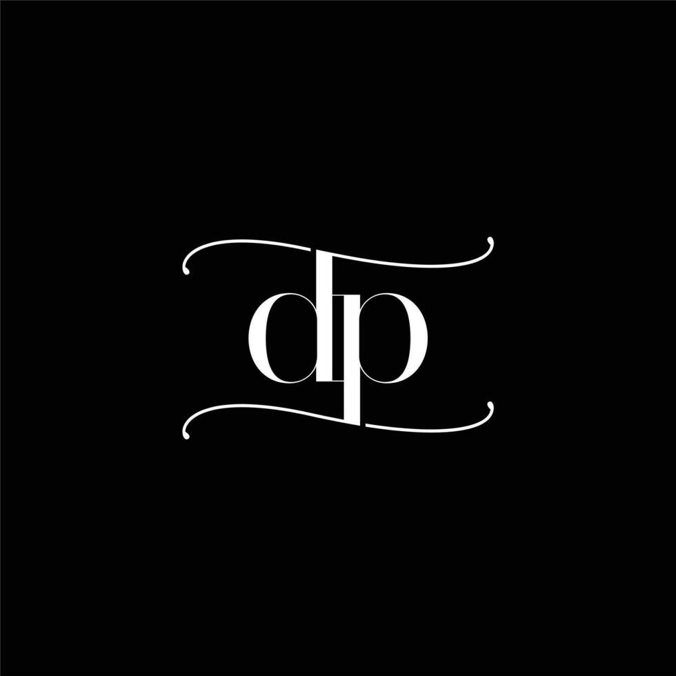 Initial DP PD Letter Logo Design Vector Template. Monogram and Creative Alphabet D P Letters icon Illustration