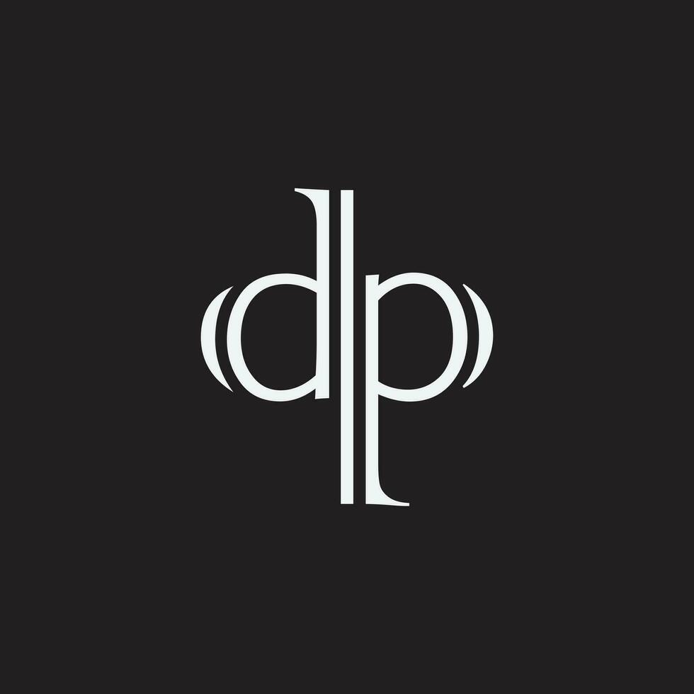 Initial DP PD Letter Logo Design Vector Template. Monogram and Creative Alphabet D P Letters icon Illustration