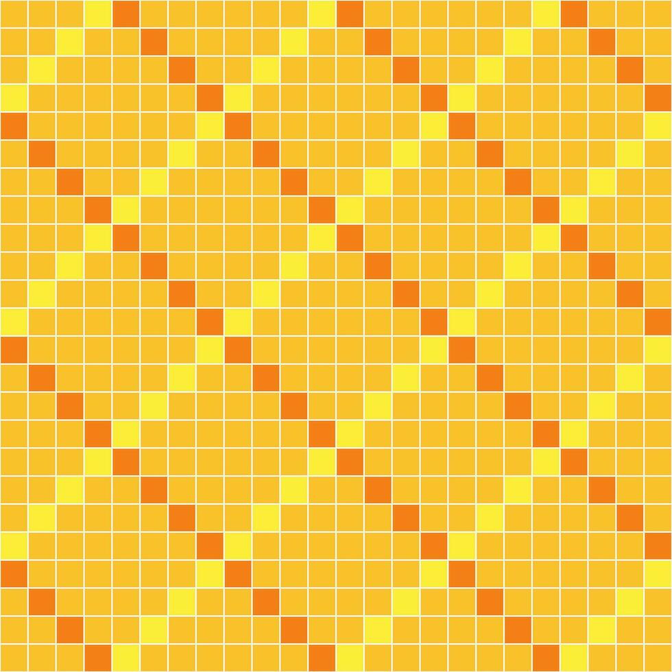 amarillo loseta fondo, mosaico loseta fondo, loseta fondo, sin costura patrón, mosaico sin costura patrón, mosaico losas textura o antecedentes. baño pared losas, nadando piscina losas. vector