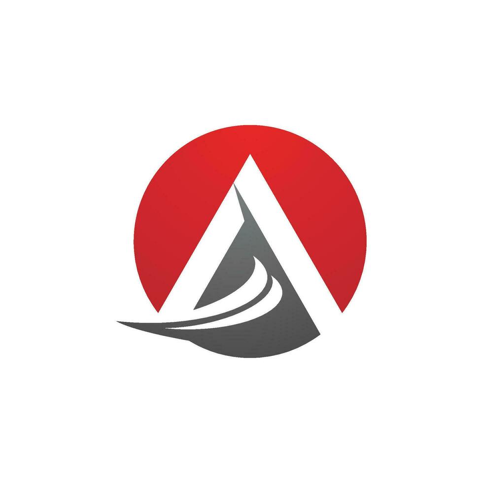 A Letter Logo Template vector