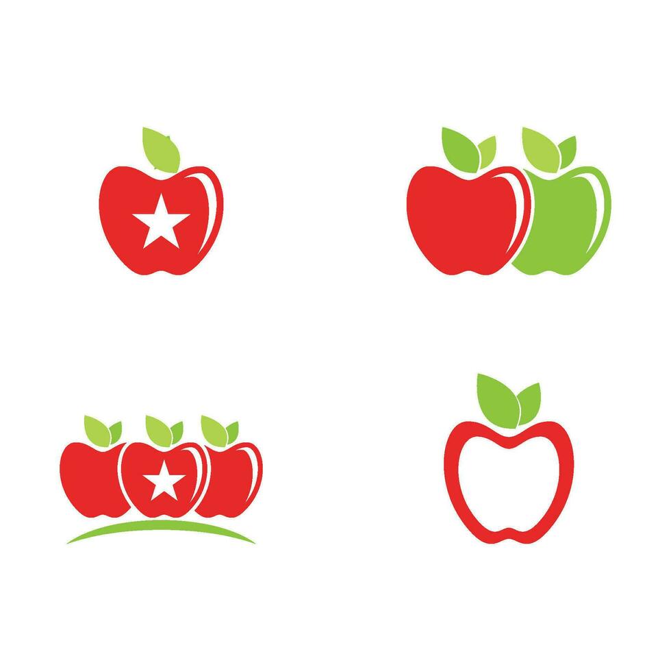 Apple vector illustration design