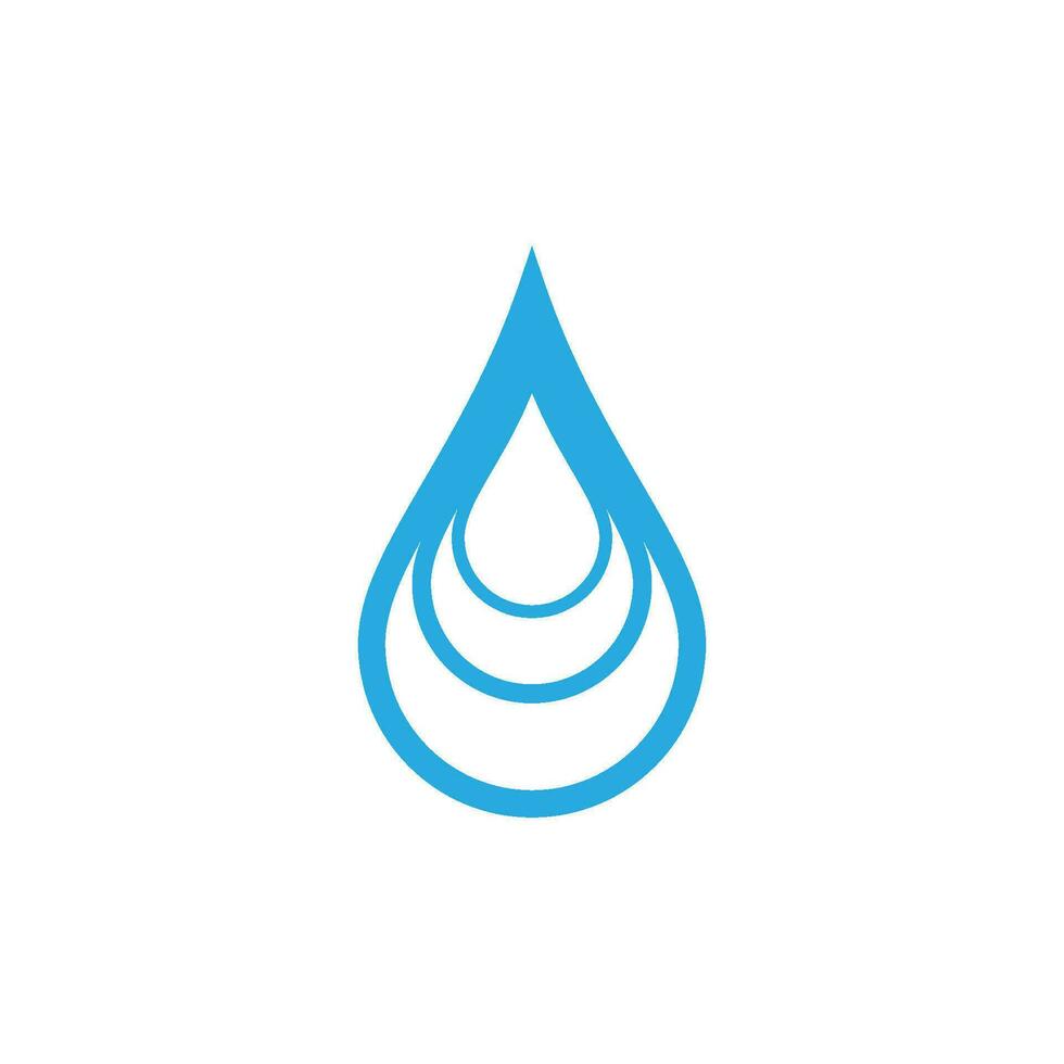 water drop Logo Template vector