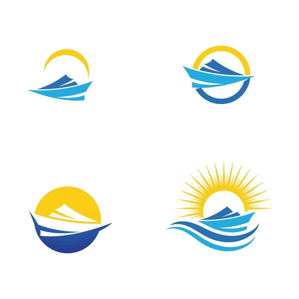 Cruise ship vector icon illustration design