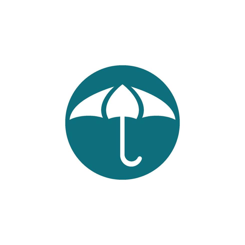 umbrella icon vector illustration