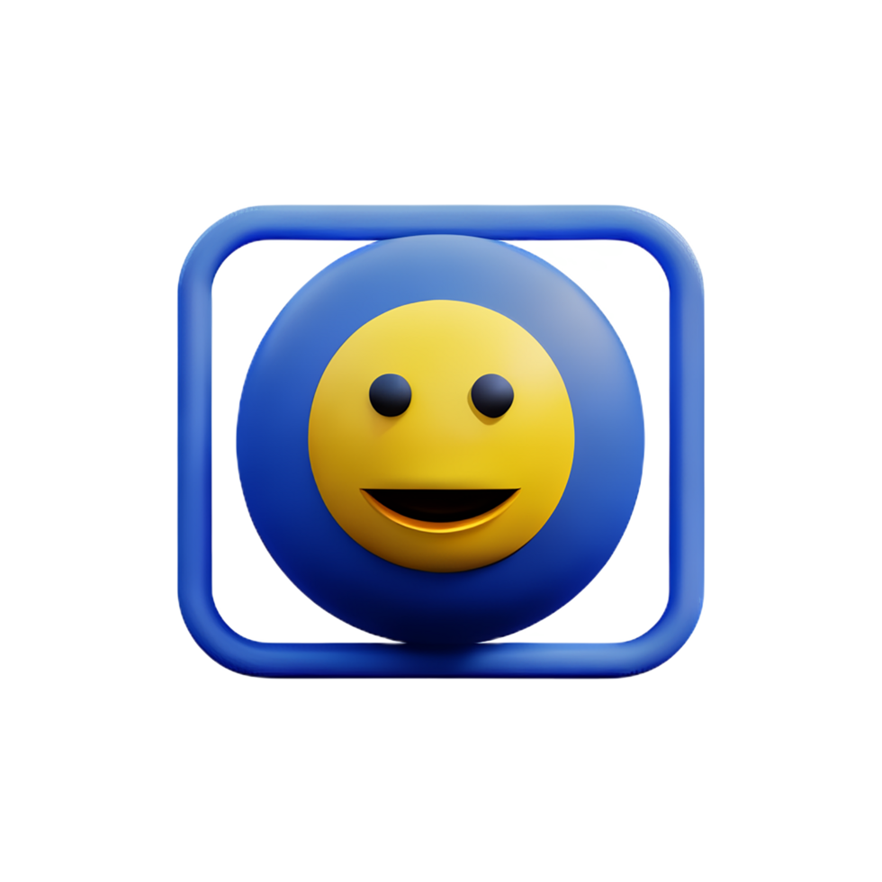 emoji 3d tolkning ikon illustration png