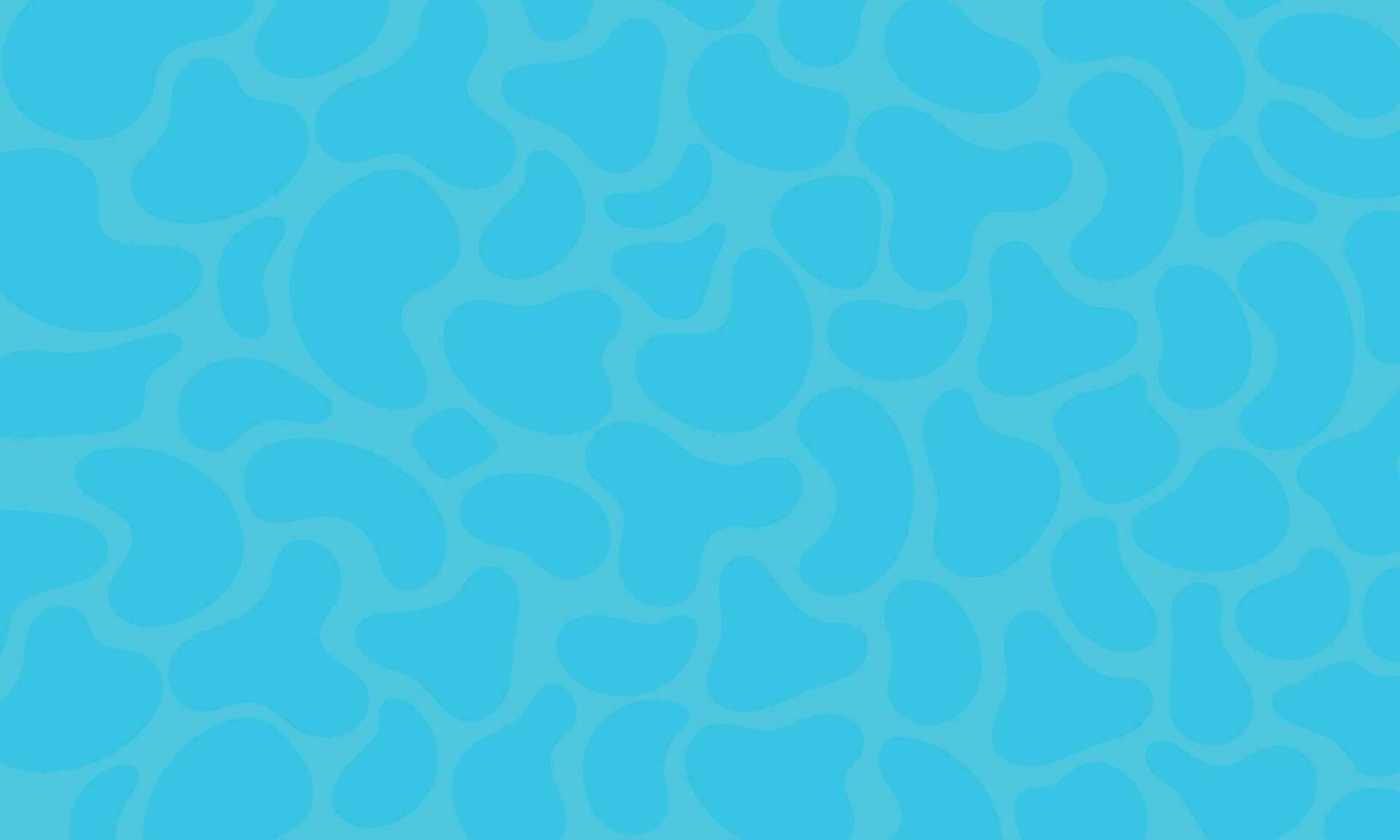 Vector seamless pattern of water texture shiny waves in pool sea or ocean