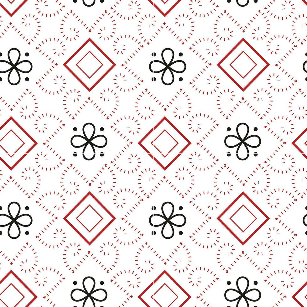 Geometric of seamless patterns. Simpless vector graphics.
