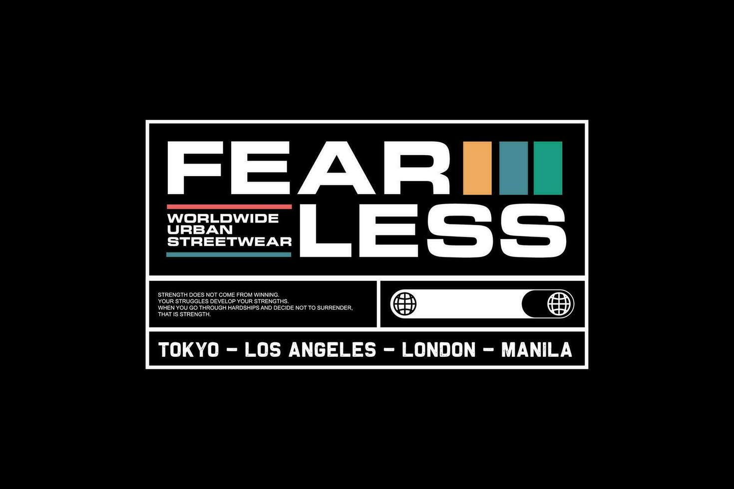 Streetwear design graphic concept modern vector file template 28198350