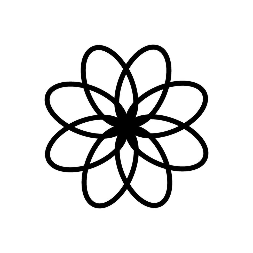 Circle Shape Ornamental, Artistic and Memorable, can use for Logo Gram, Art Decoration, Ornate, Background, or Graphic Design Element. Vector Illustration