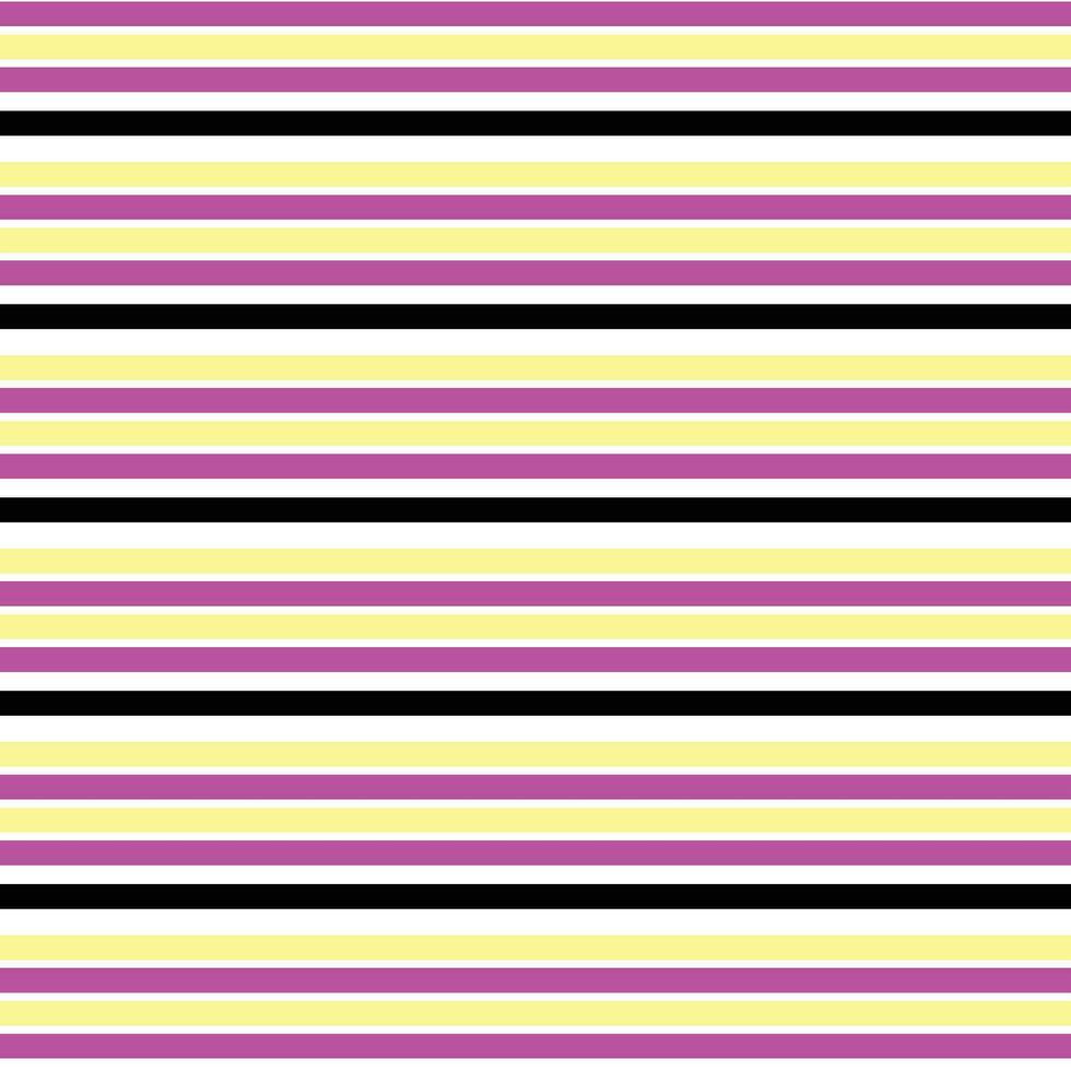 simple abstract seamless violet black and cream color horizontal line pattern vector