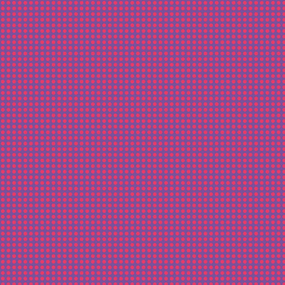 simple abstract seamless pink color polka dot pattern on violet background vector