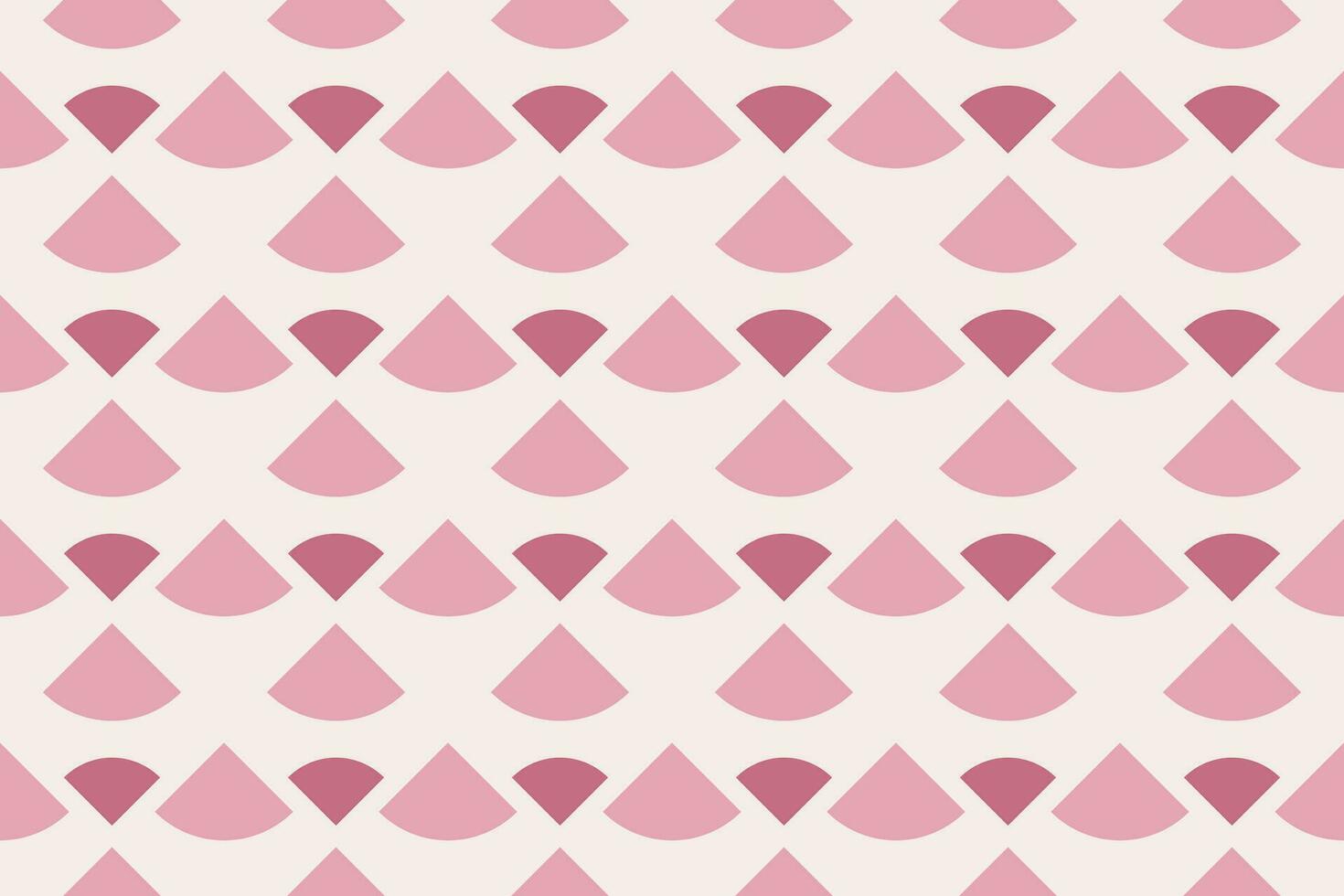 geometric shape pink shade seamless pattern background vector