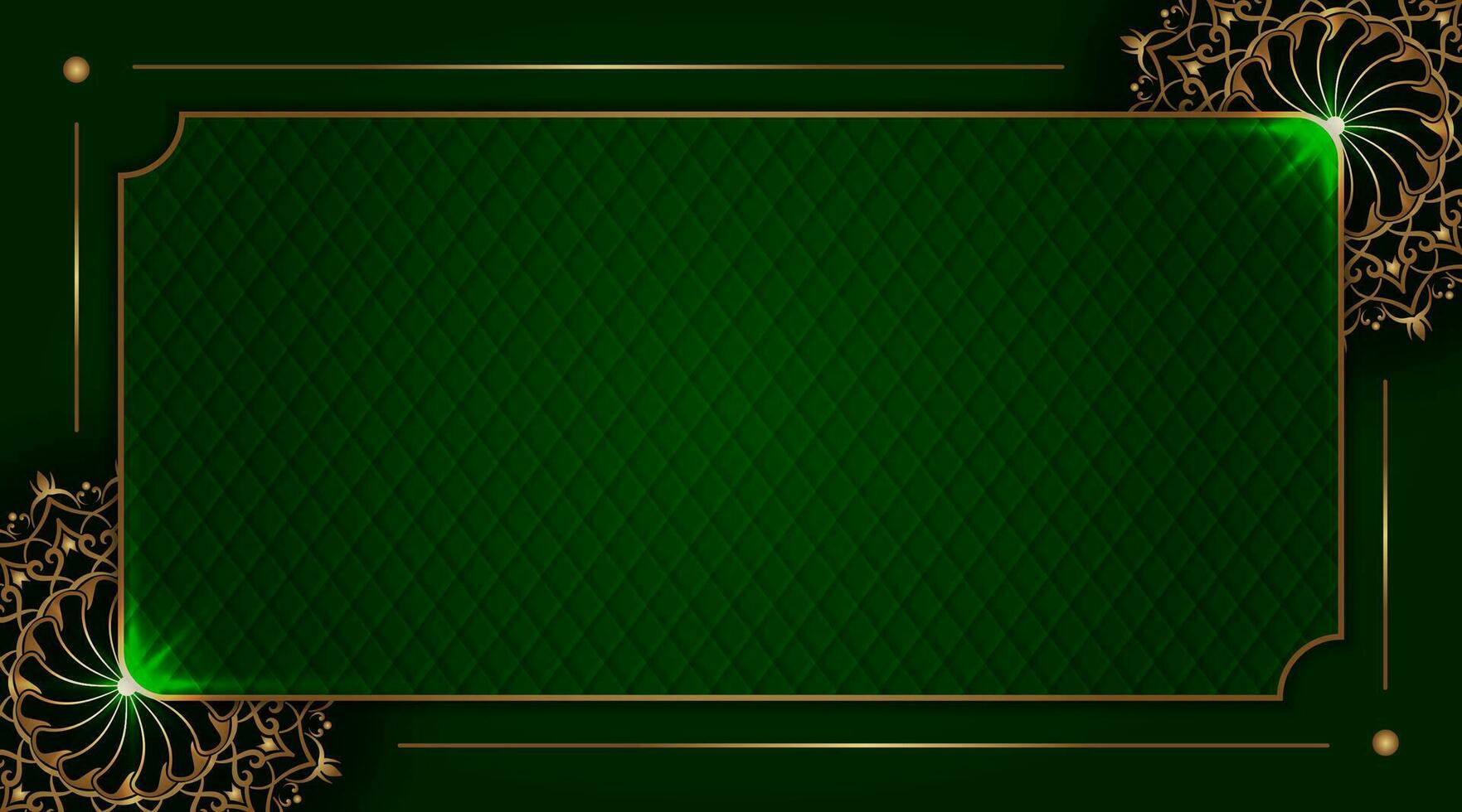 green and gold, luxury mandala background 28199919 Vector Art at Vecteezy