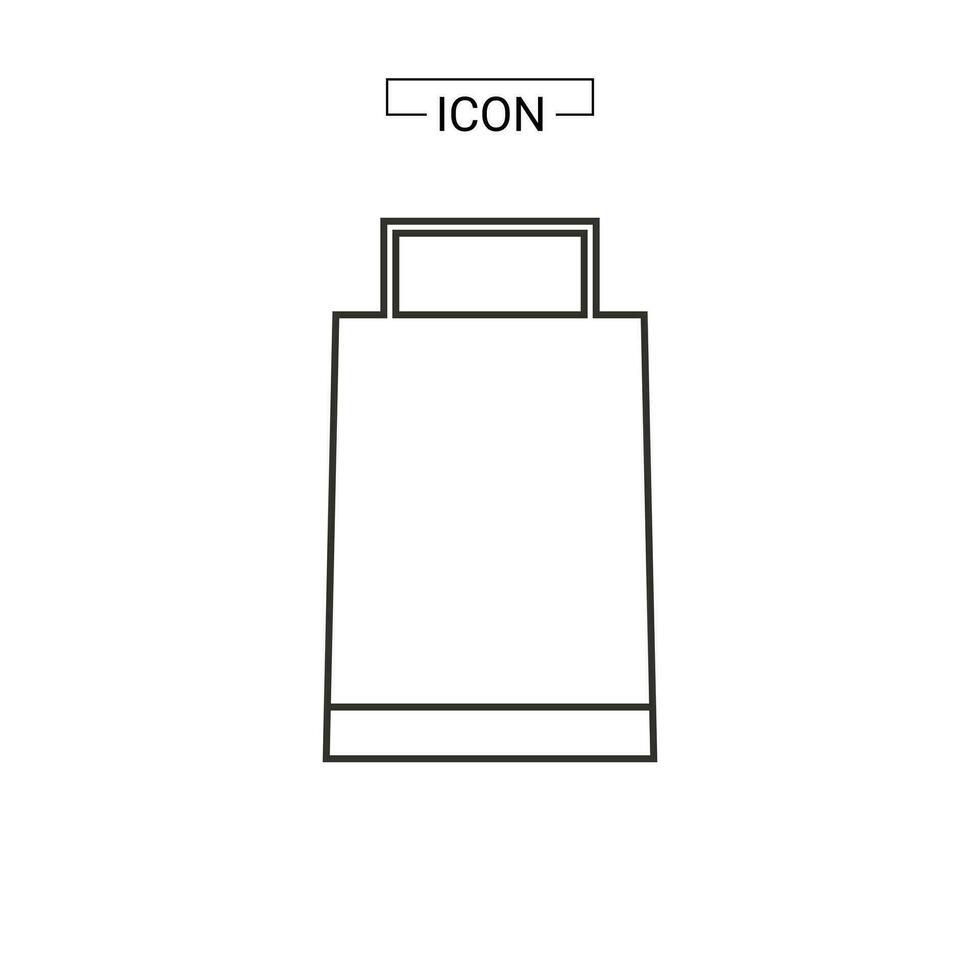Shopping Bag icon symbol graphic recourse vector