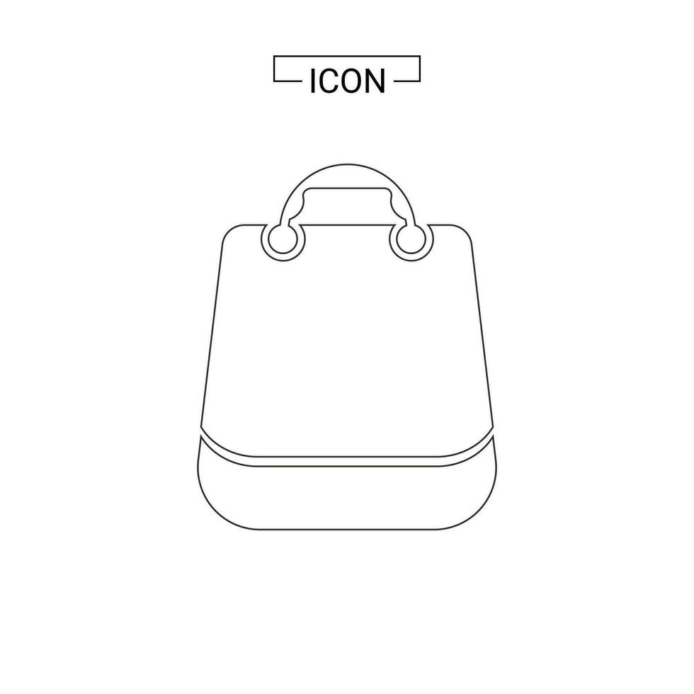 compras bolso icono símbolo gráfico recurso vector