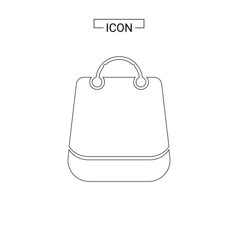 compras bolso icono símbolo gráfico recurso vector