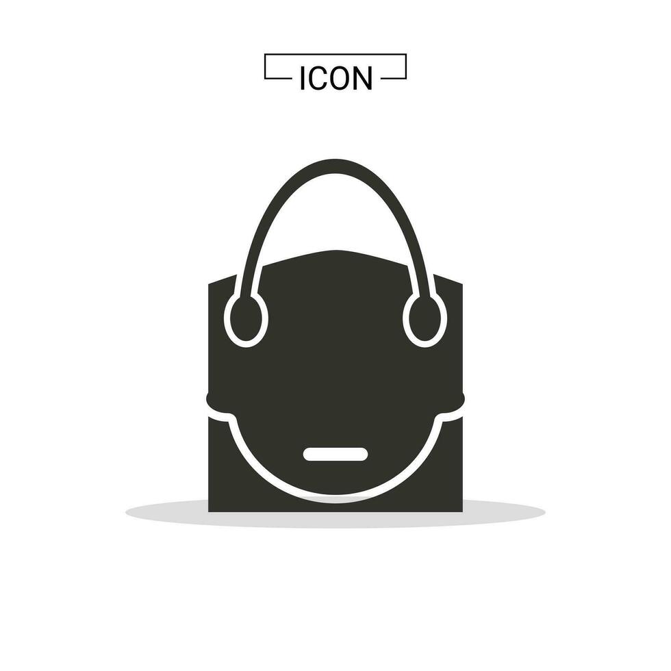 Shopping Bag icon symbol graphic recourse vector