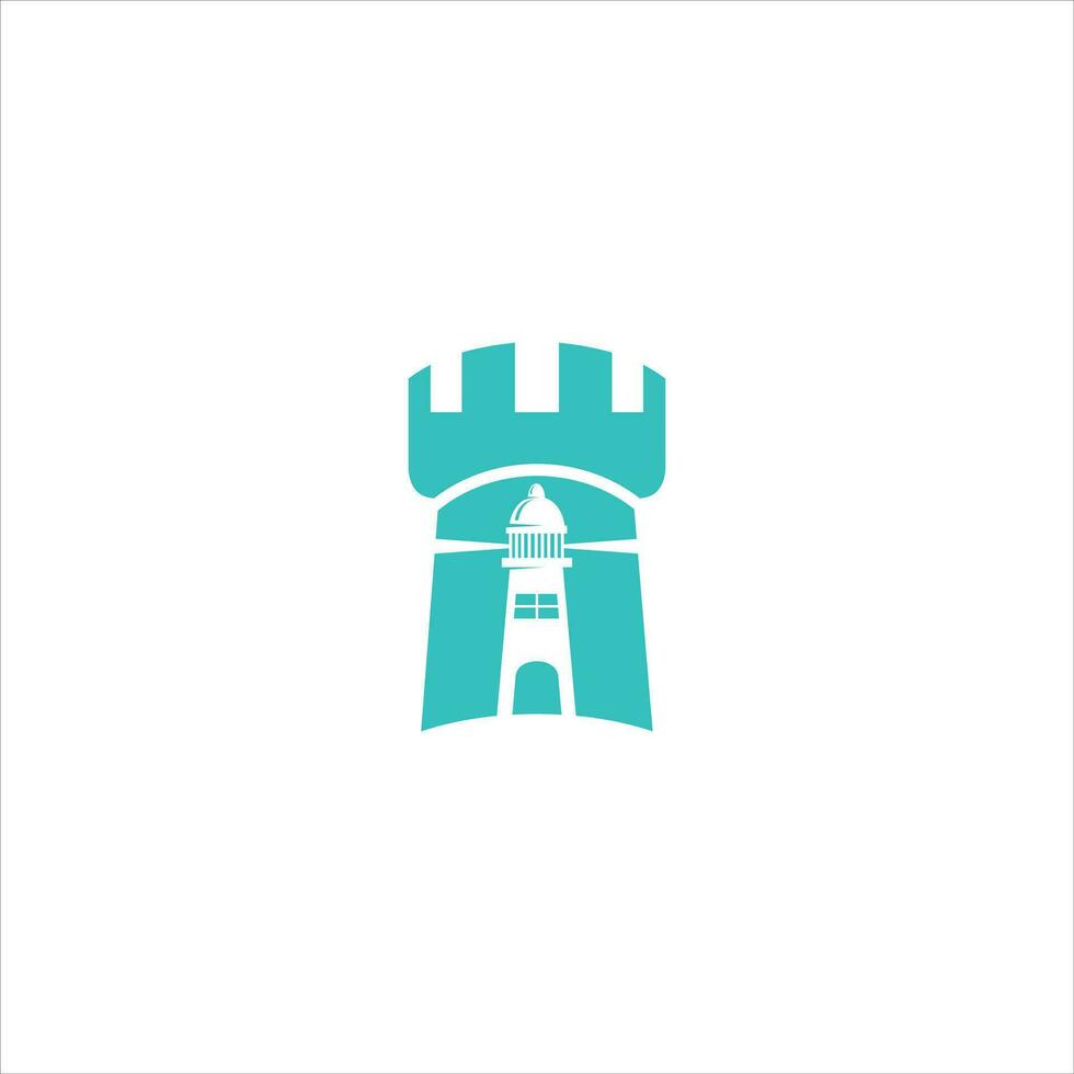 Vector castle tower icon