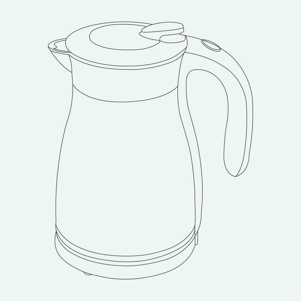 Best Electric Kettle vector
