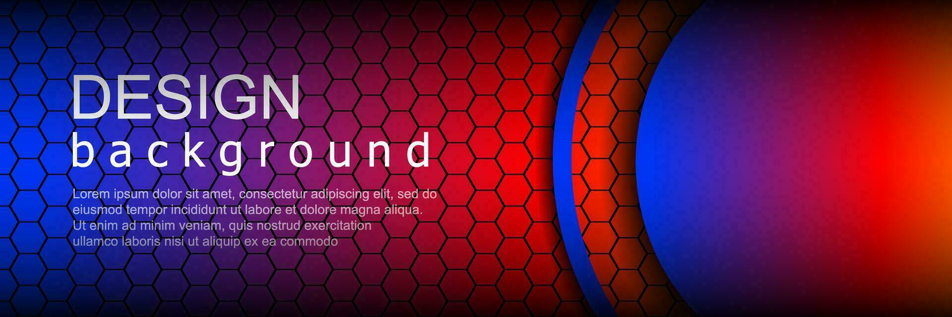 Dimensional semicircle layers with abstract background vector