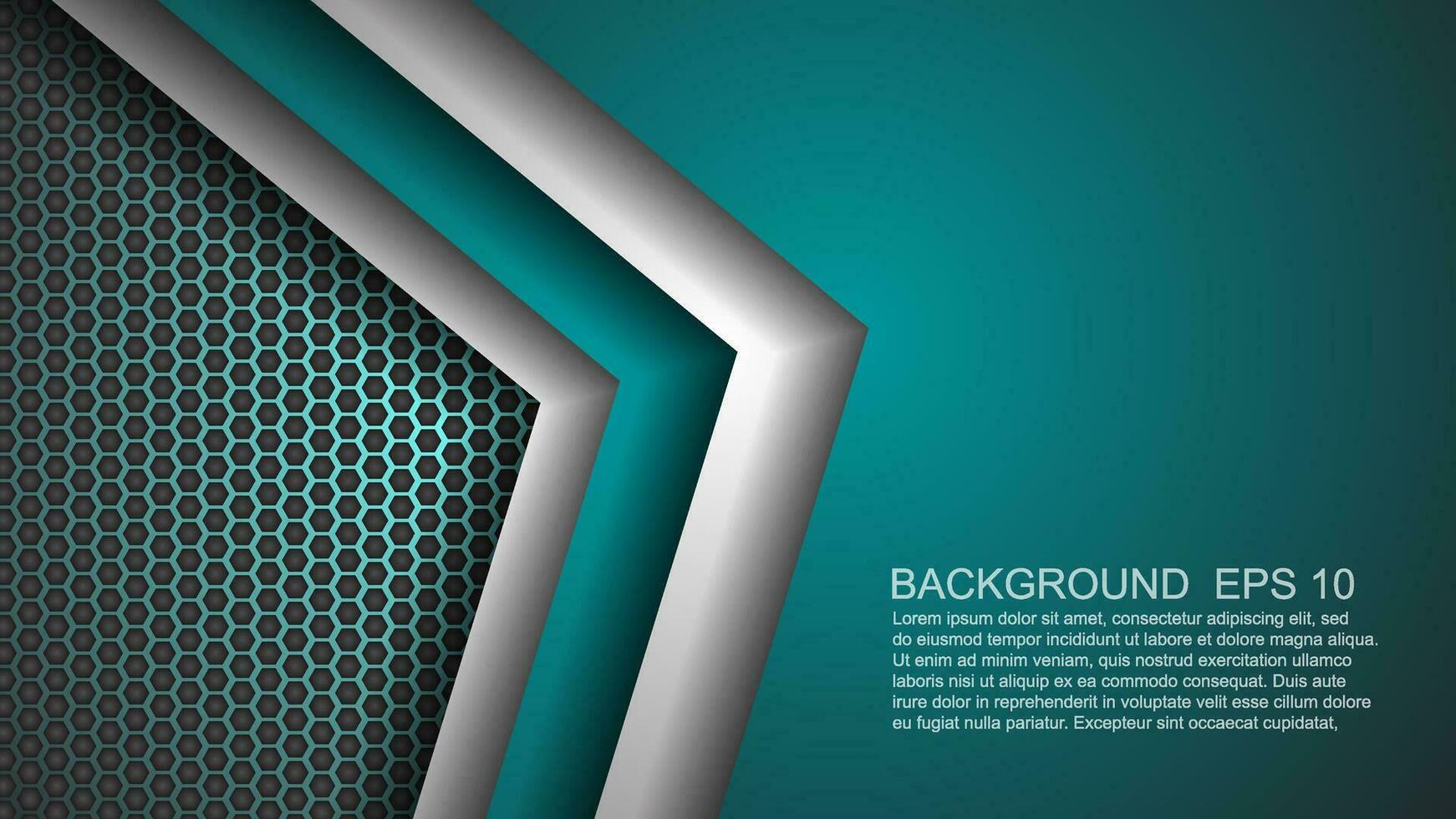 abstract overlaid on mesh background with free space for design. modern technology innovation concept background vector