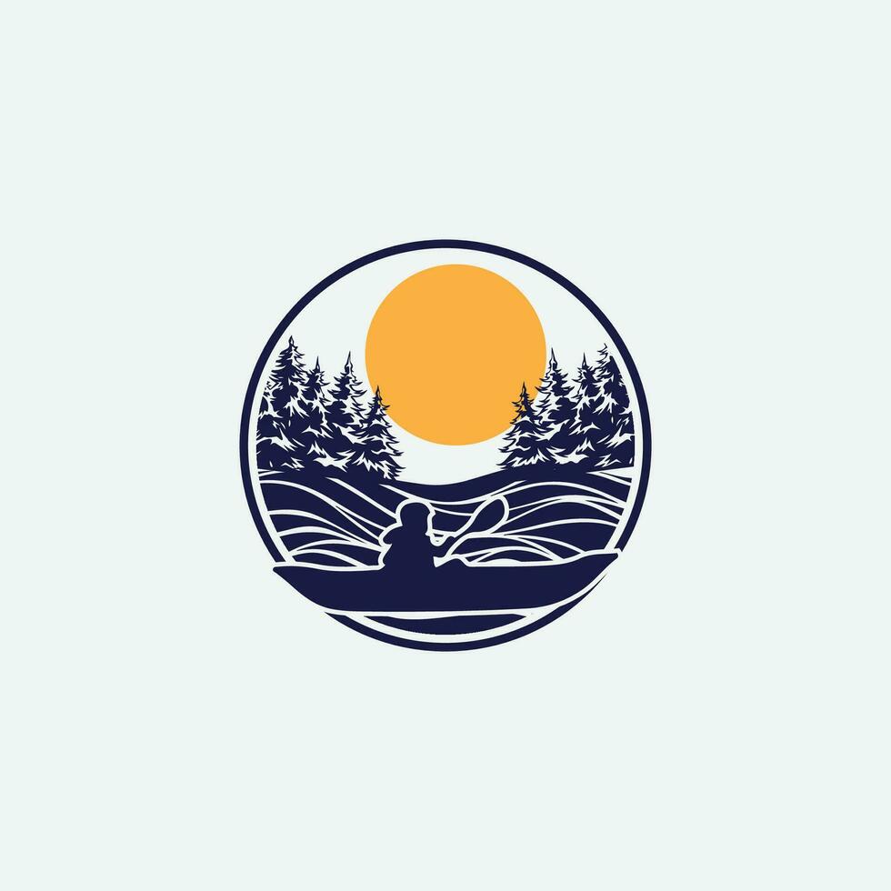 Canoe Logo vector