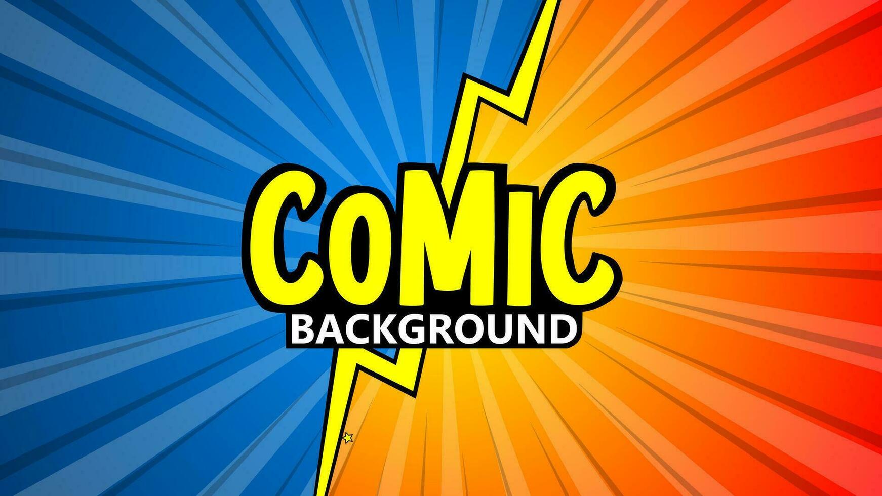 Fight background comic style design. Vector illustration