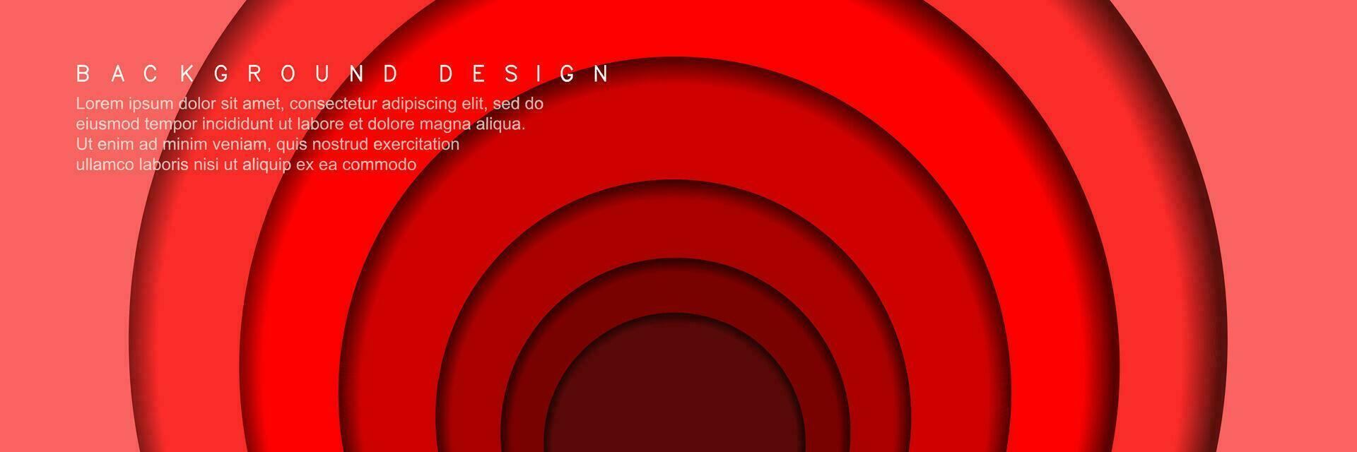 Abstract background circle layer dimension vector