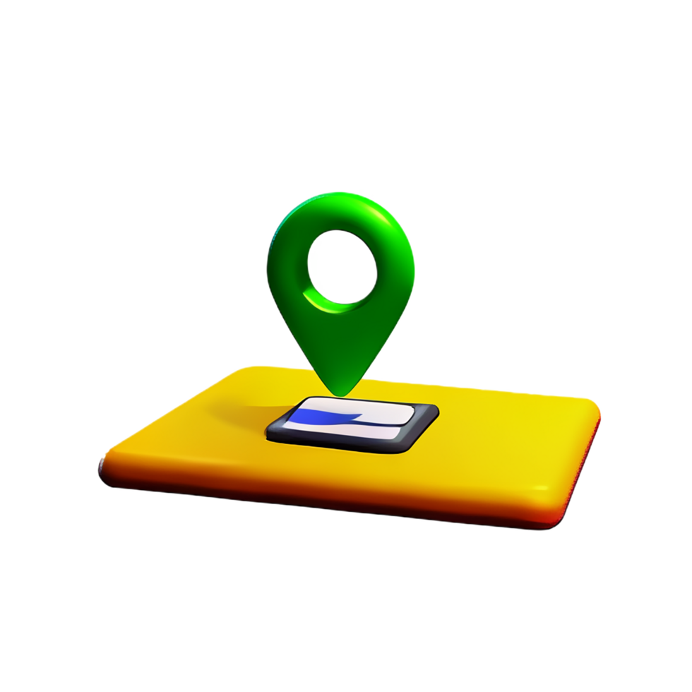 location 3d icon illustration png