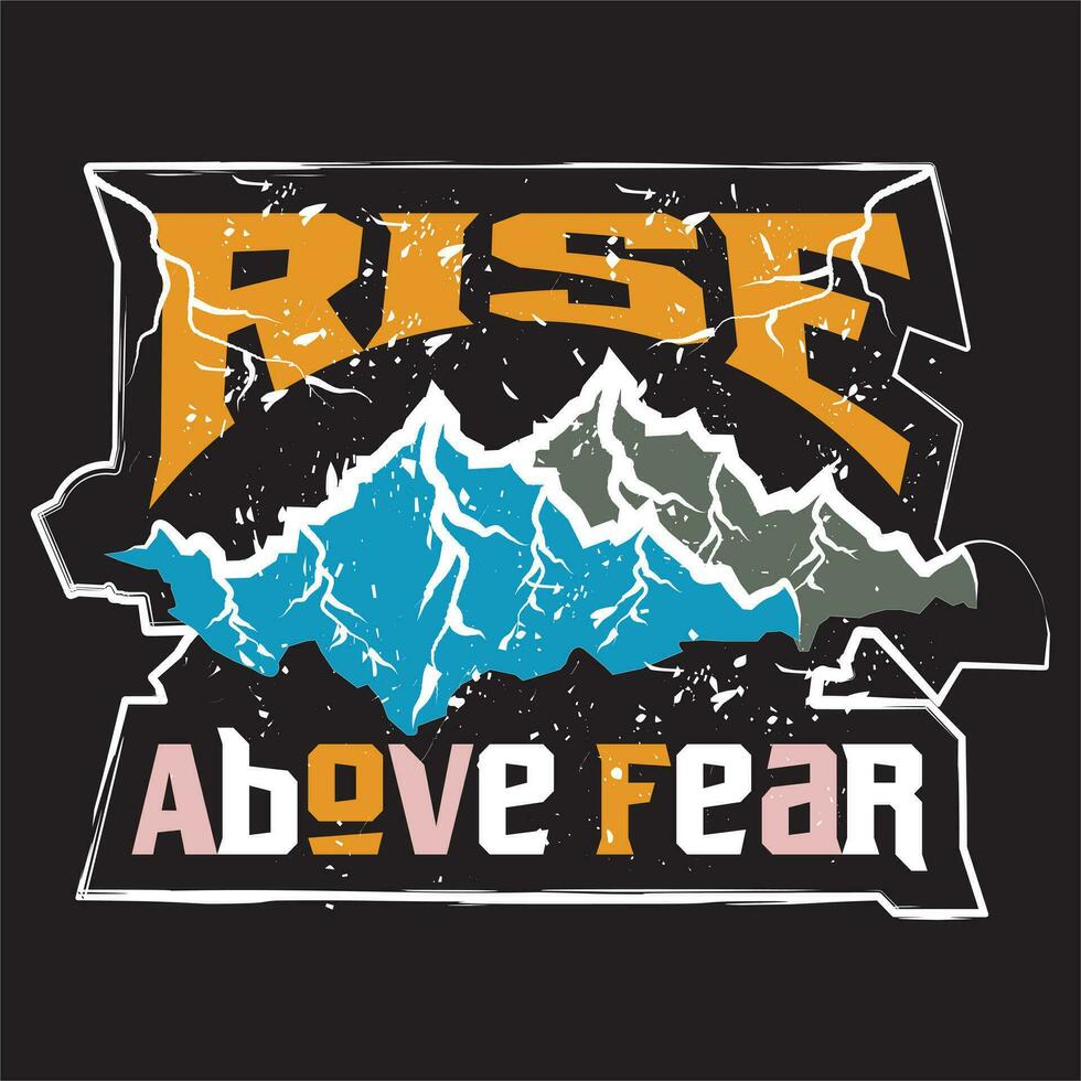 Adventure dark t shirt design vector