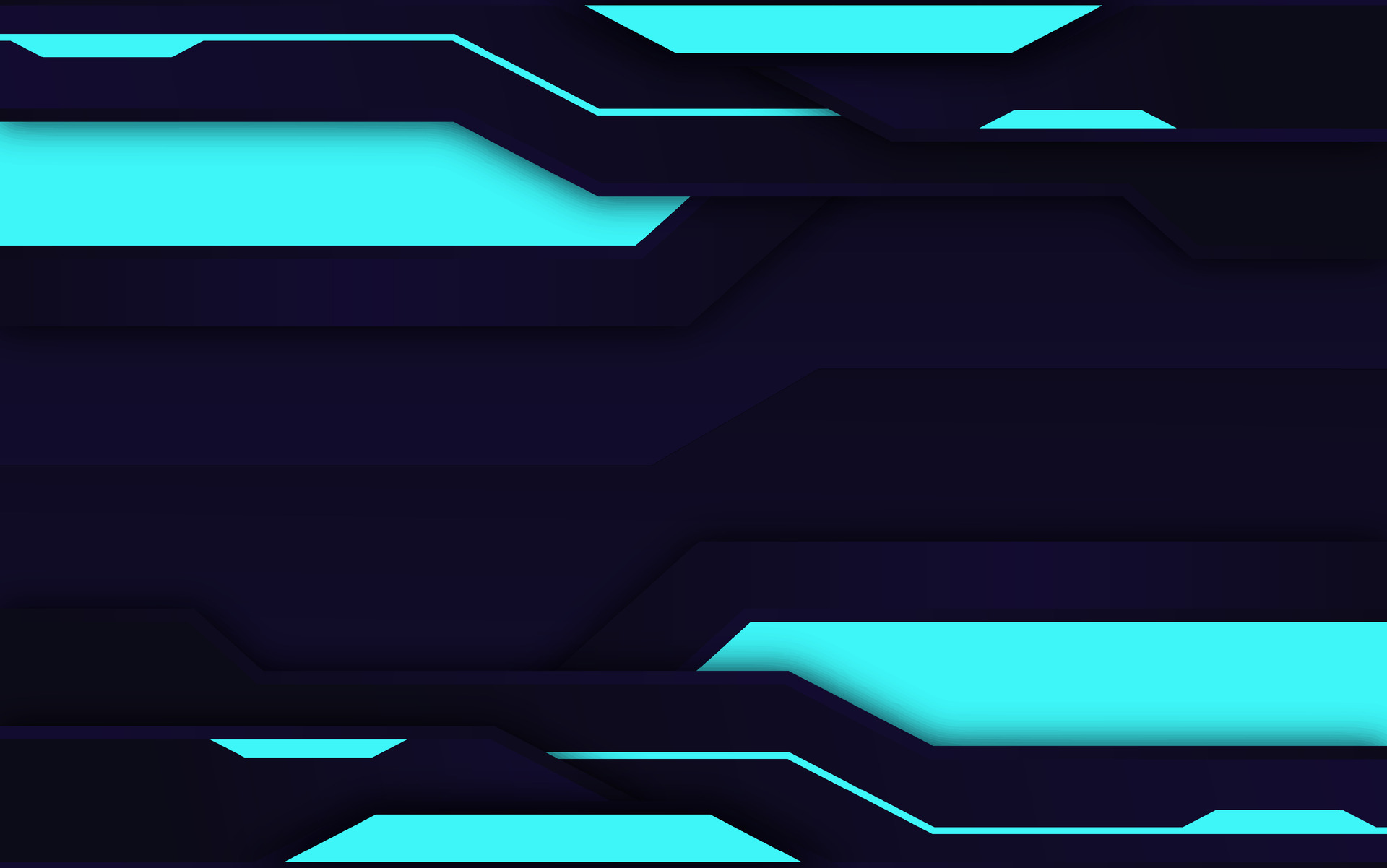 gaming banner for  in blue aerodynamic shape - veeForu