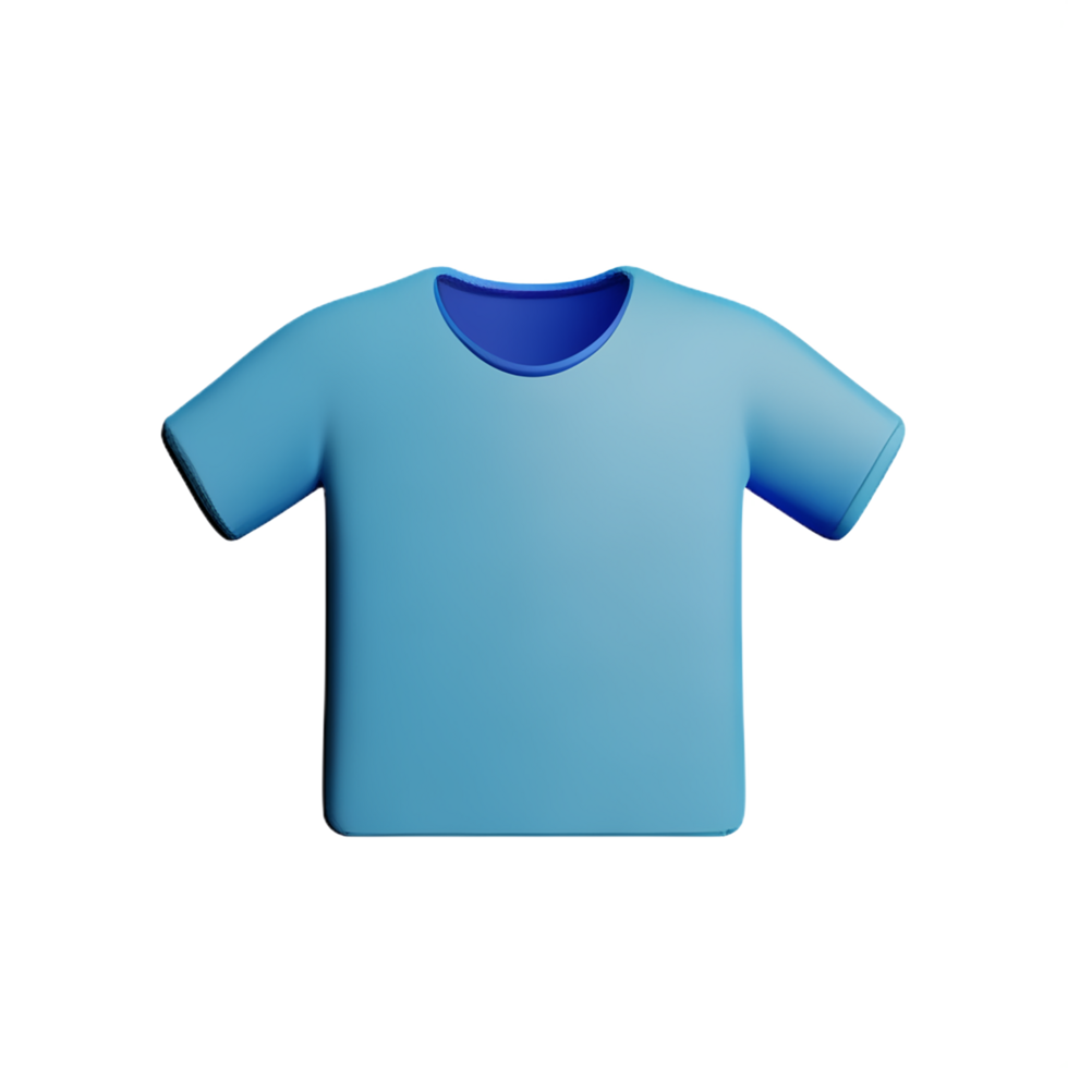 T-Shirt Design  3d illustration icon png