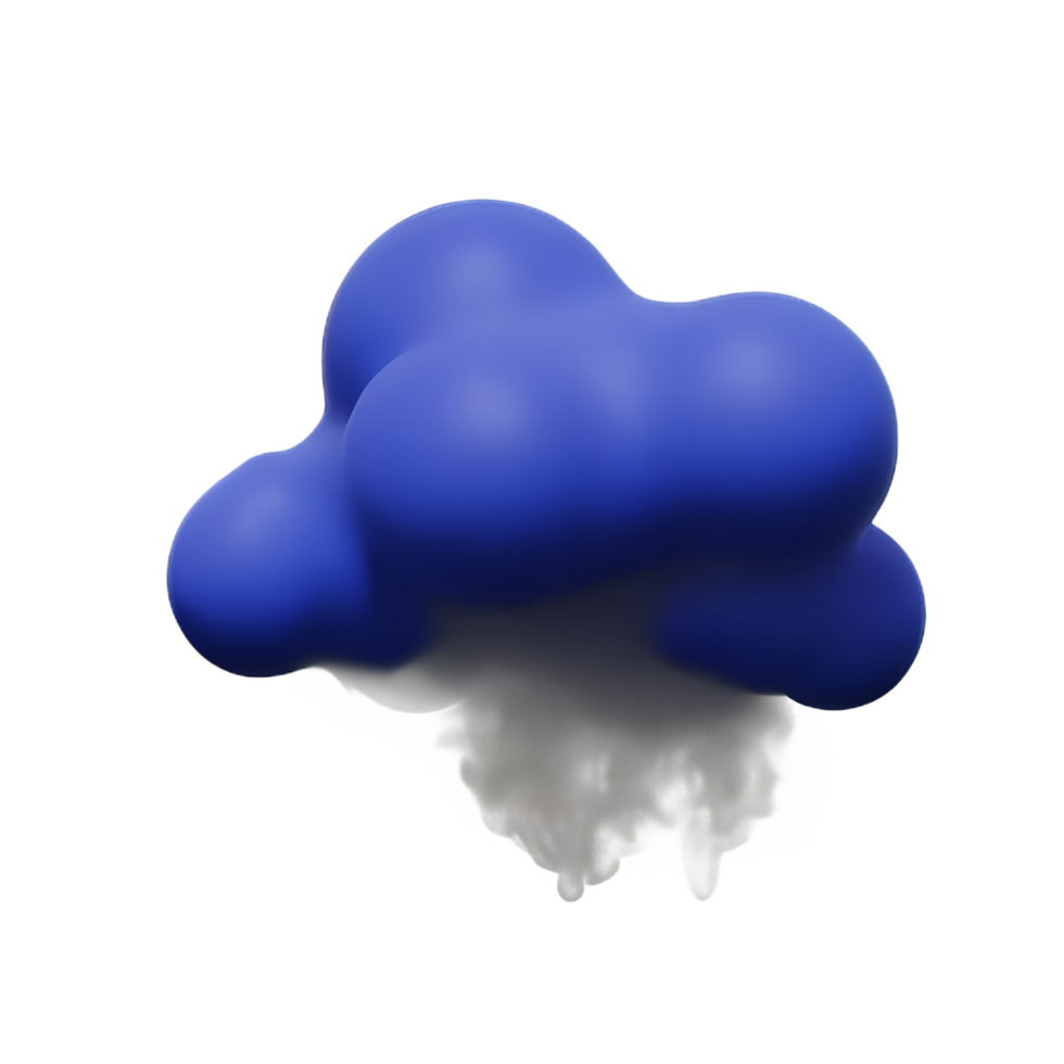 fog 3d icon illustration png