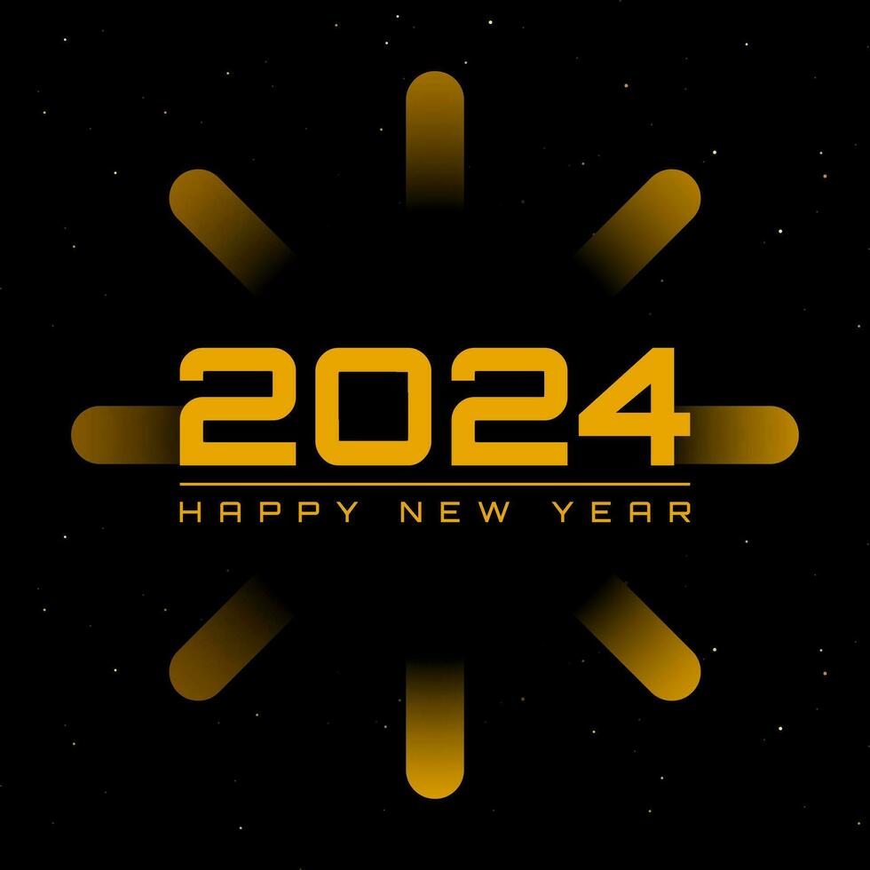 2024 Text with Loading Concept vector