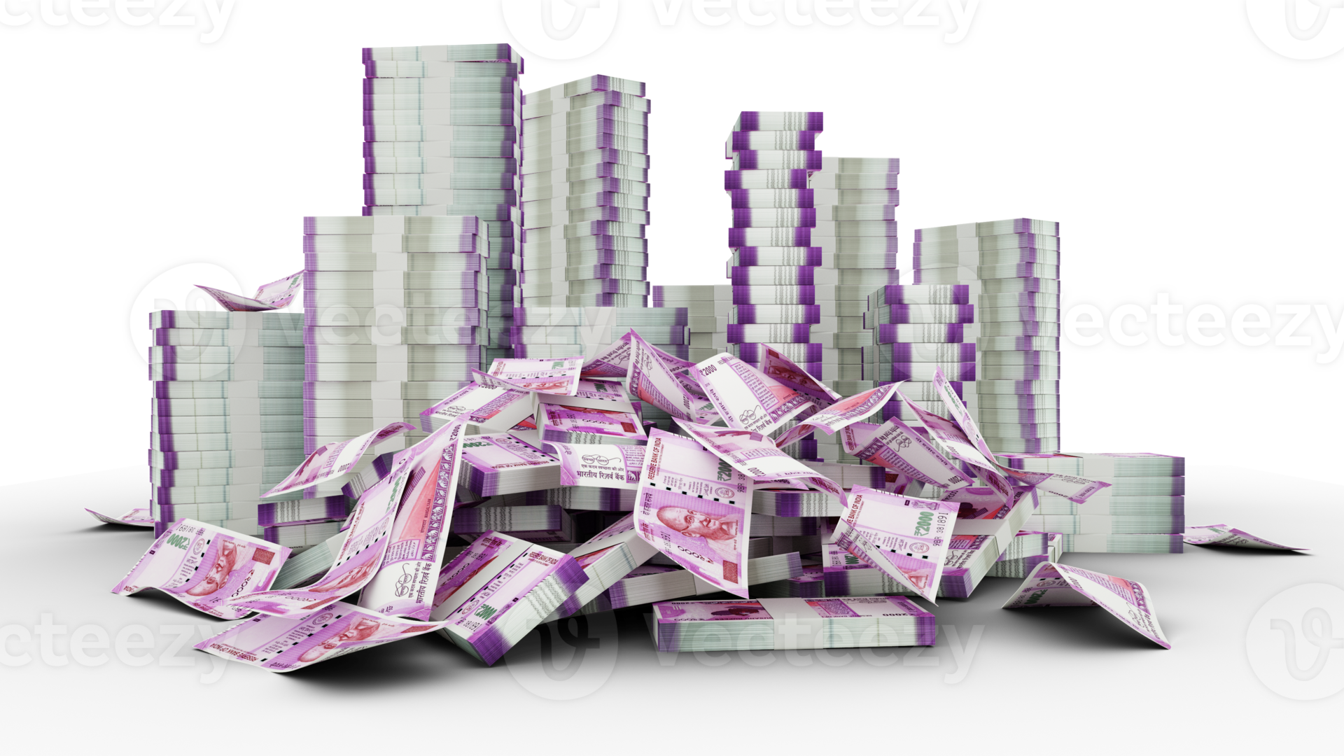 Big Stacks Of Indian Rupee Notes A Lot Of Money Isolated On big-stacks-of-indian-rupee-notes-a-lot-of-money-isolated-on