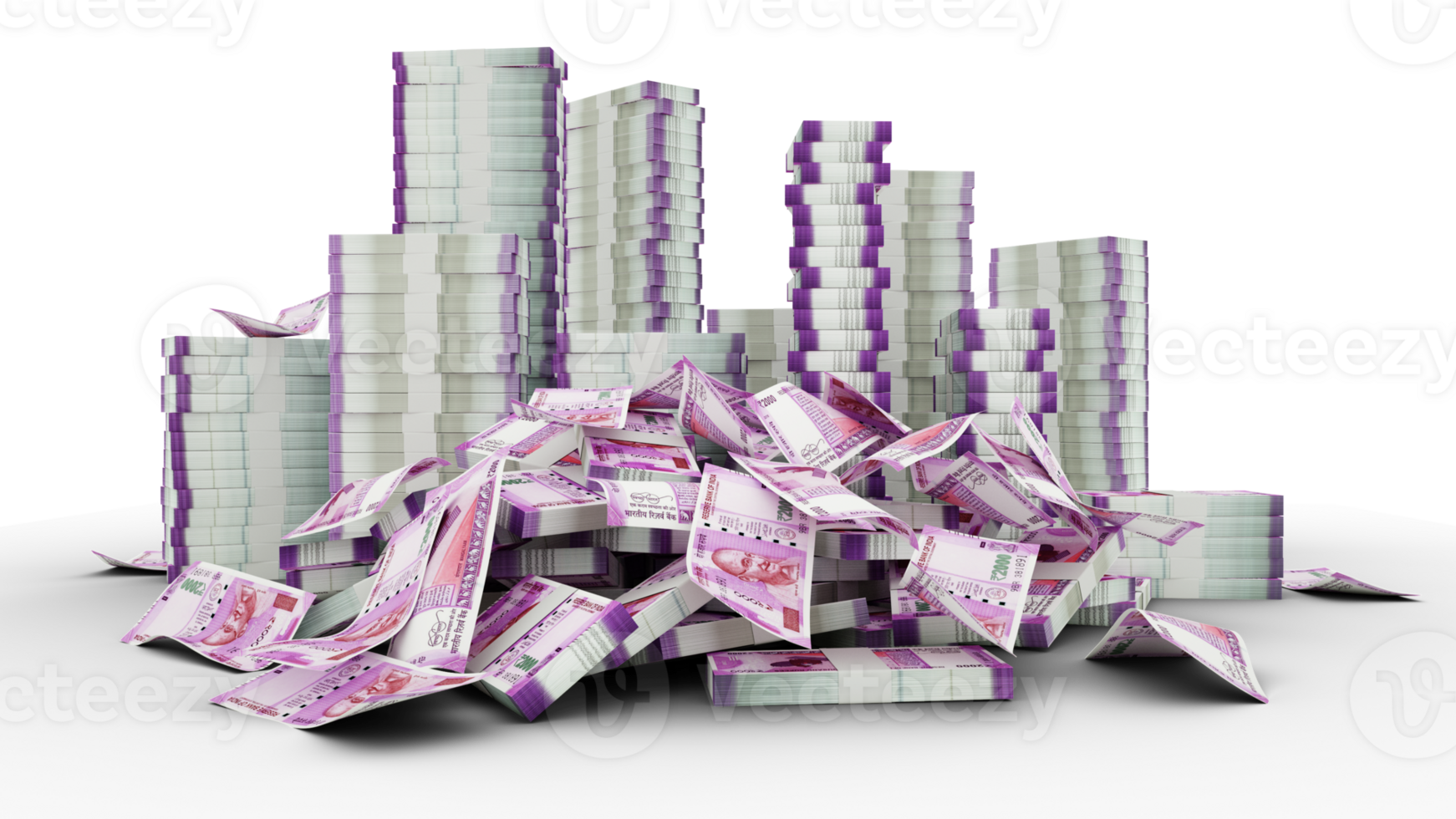 Big Stacks Of Indian Rupee Notes A Lot Of Money Isolated On big-stacks-of-indian-rupee-notes-a-lot-of-money-isolated-on