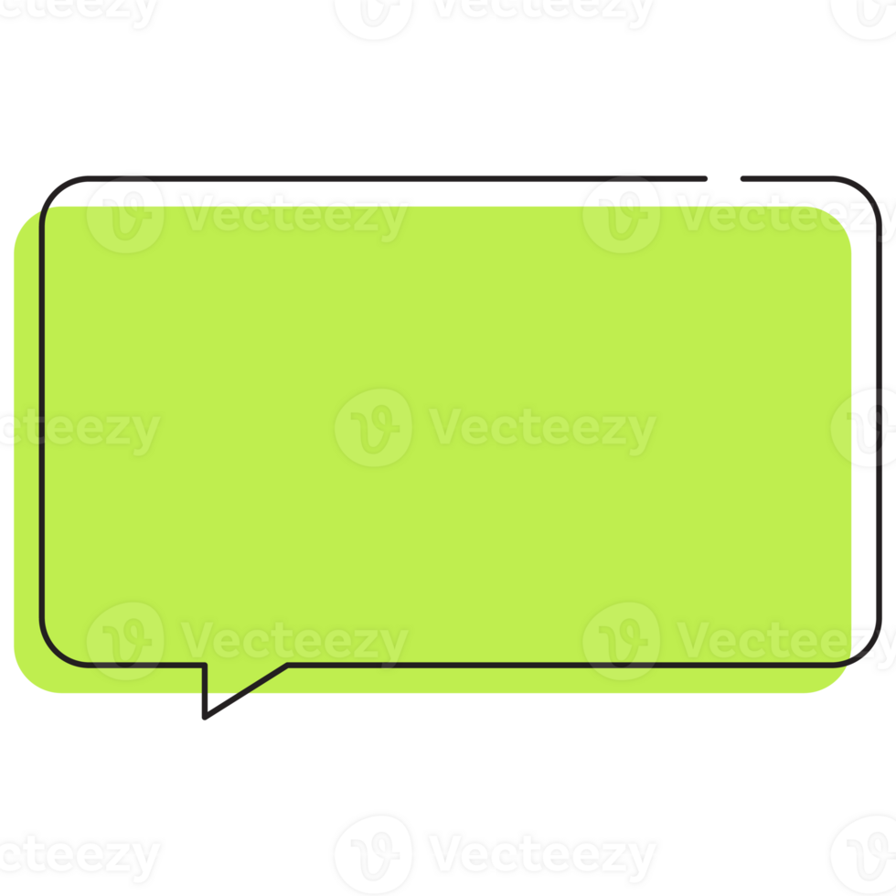 modern quote frame border for text template design elements. png
