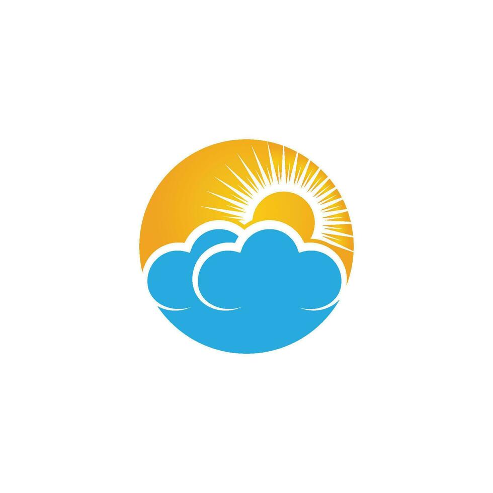 Cloud template vector