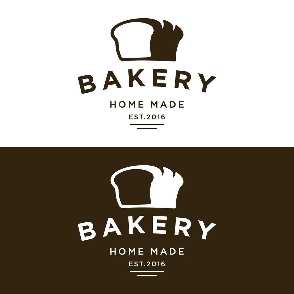 Delicious and tasty organic Fresh Baked Bakery Shop Logo design retro vintage.Logo for bakery shop, label or badge, business. vector