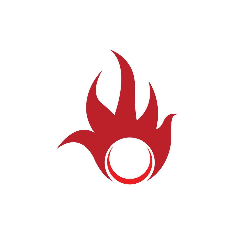 Fire flame vector illustration design