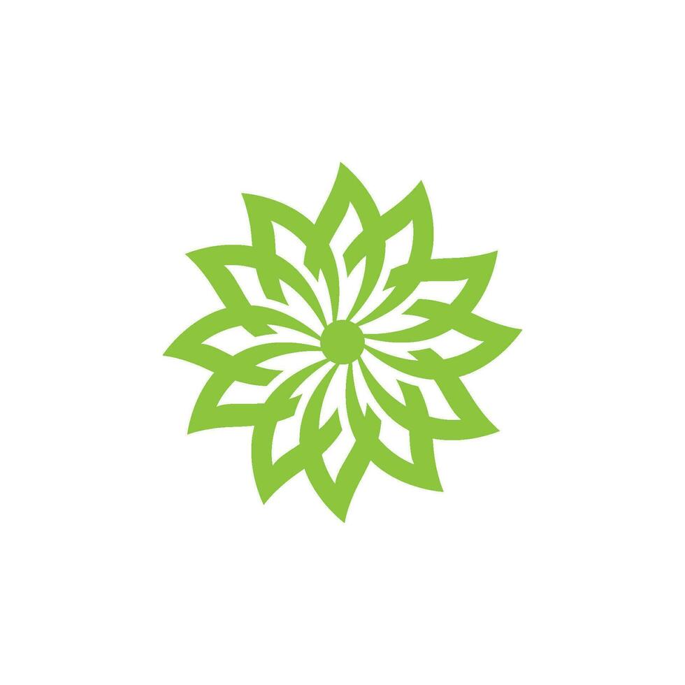 flower vector icon design