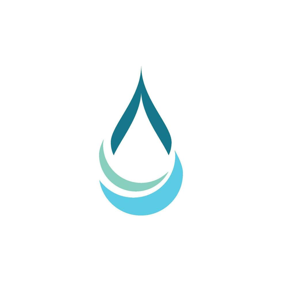 plantilla de logotipo de gota de agua vector